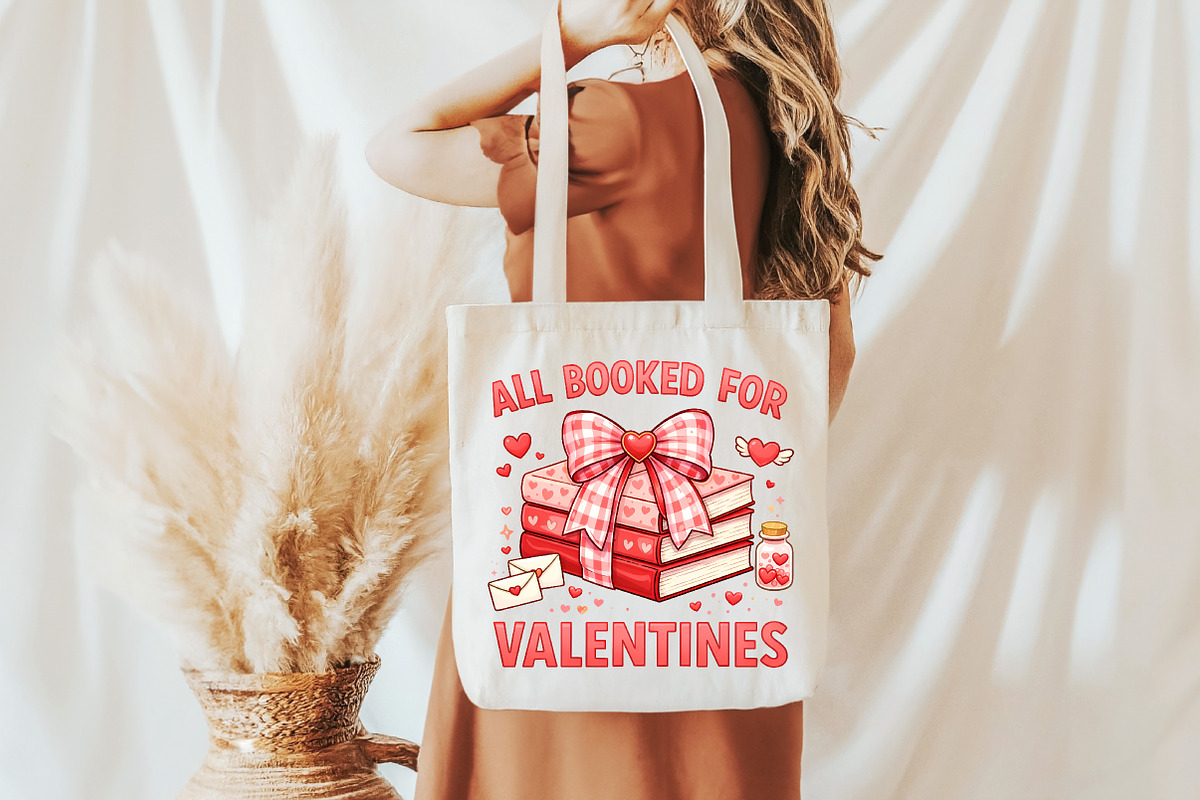 All Booked for Valentines PNG, an Illustration by Libby Wishes (Photo 3 of 6)