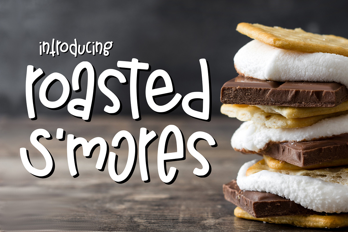 Roasted S'mores, a Font by Kitaleigh (Photo 1 of 3)