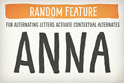 Hand Drawn Pinto NO_01 for Packaging, a Sans Serif Font by Georg Herold-Wildfellner (Thumbnail 3 of 12)