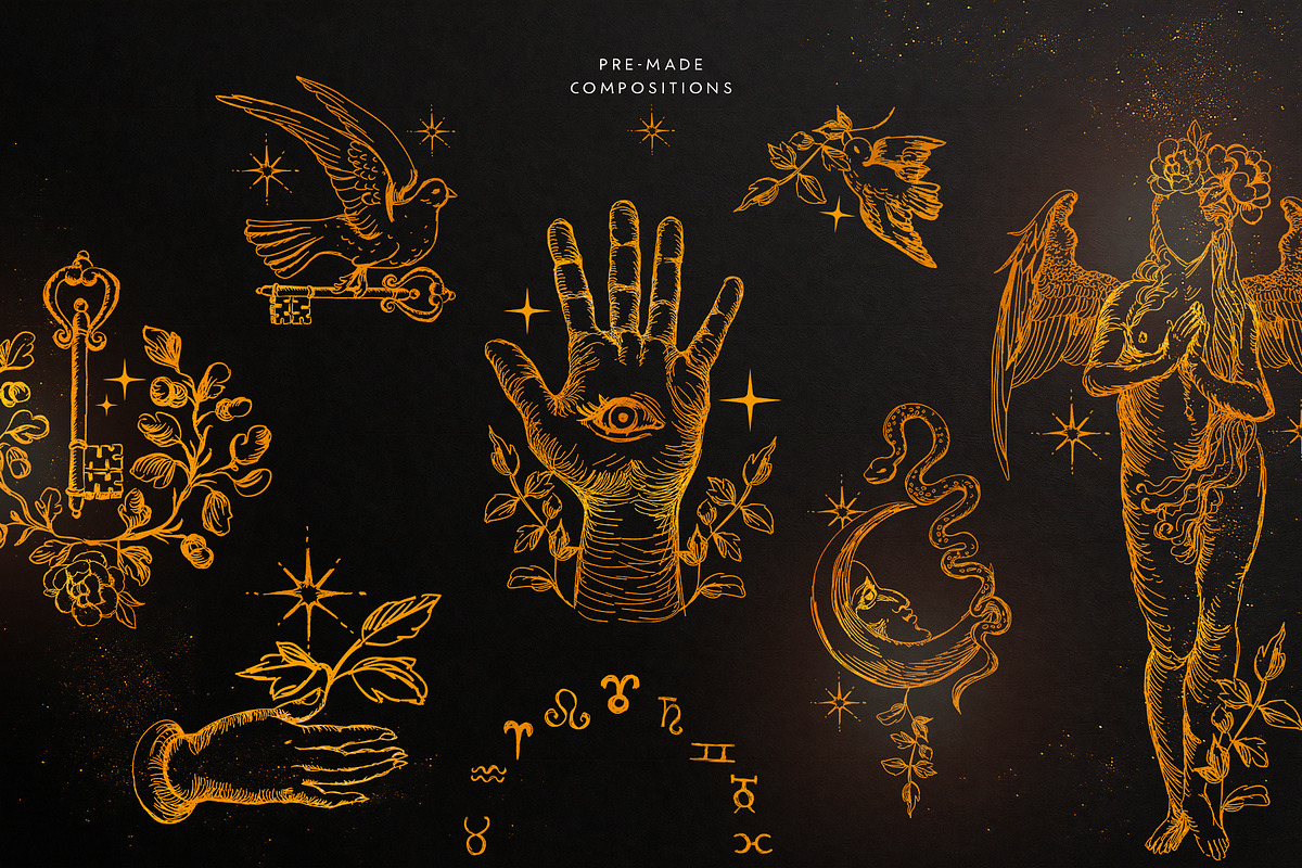 Ornamenta Arcana. Alchemical Mystery, an Object Graphic by Anna Babich (Photo 4 of 9)