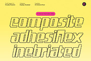 CS Vontech Pixel, a Sans Serif Font by Craft Supply Co. (Thumbnail 7 of 8)