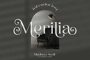 Merilia - Modern Serif Font