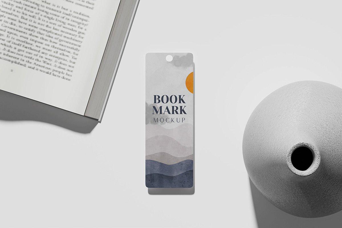 Bookmark Mockup, a Product Mockup by MrLetters (Photo 3 of 5)