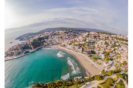 Amazing view on Ulcinj town in, an Architecture Photo by Elizaveta Galitskaya