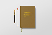 Notebook mockup, a Books & Magazine Mockup by graphiccrew (Thumbnail 11 of 12)