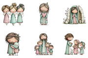 Christian Easter Clipart, an Illustration by CreationArt (Thumbnail 2 of 7)