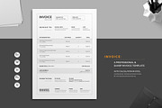 Invoice, a Stationery Template by deviserpark (Thumbnail 1 of 4)