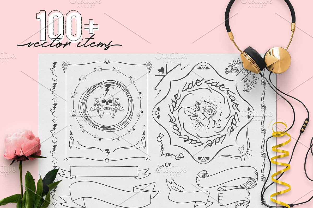 Cool Love - Valentine's pack, an Illustration by MaGo (Photo 7 of 8)