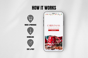 Christmas Instagram Template