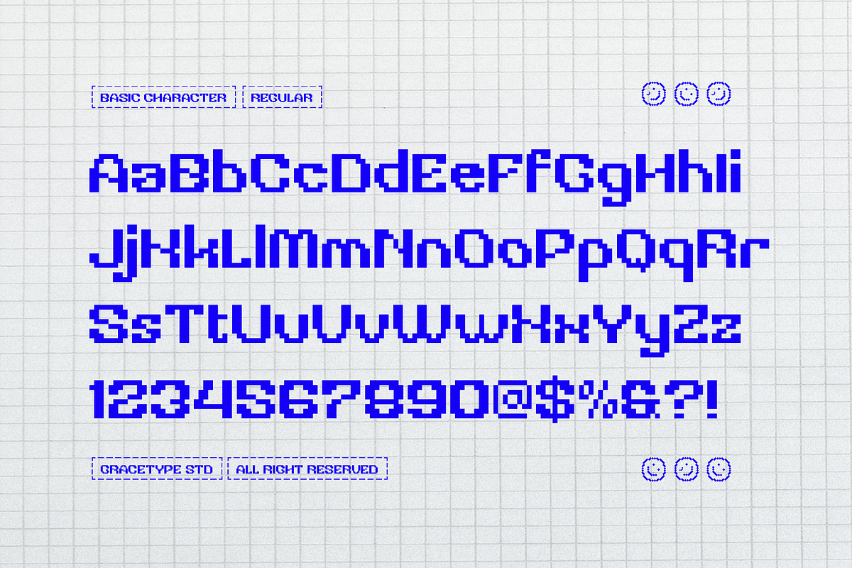 Error State | Pixel Font, a Sans Serif Font by gracetype_studio (Photo 10 of 12)