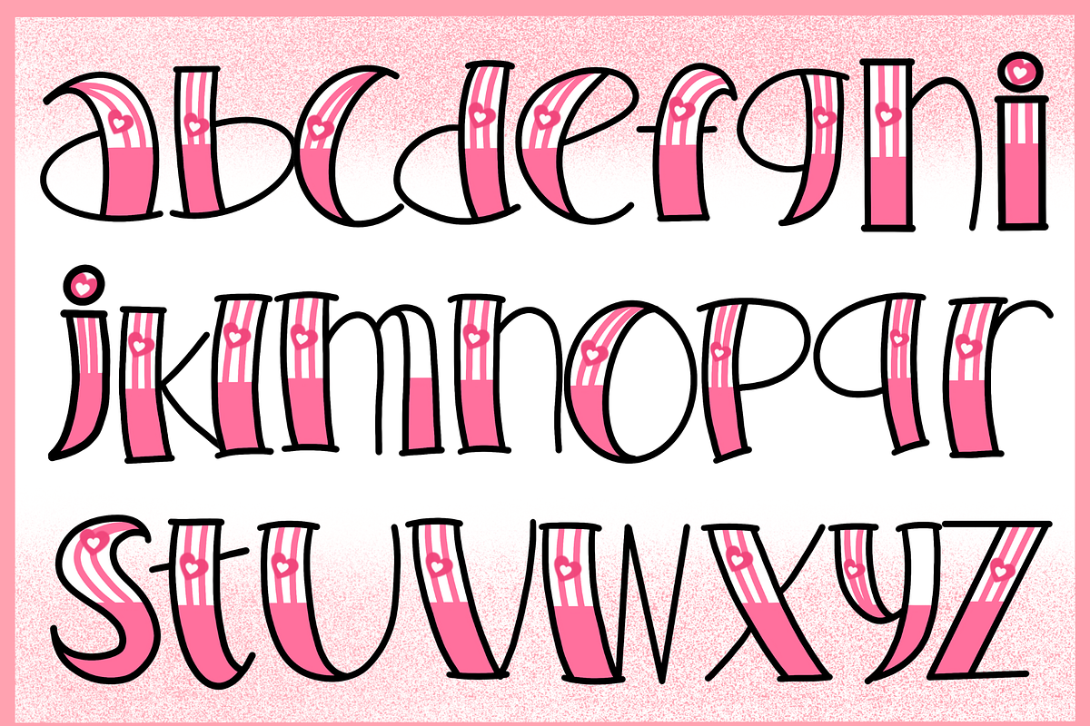 Spiderpink-PNG fonts, a Handwritten Font by It me digital art (Photo 2 of 7)