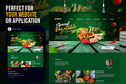 Website Template Design Bundle, a Landing Page Template by Glowin_studio (Thumbnail 5 of 5)