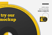 CD Cover Mockup, a Packaging Mockup by Country4k (Thumbnail 3 of 3)