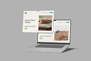 Laptop Screen Website Mockup, a Mockup by lamorastudio (Thumbnail 2 of 11)