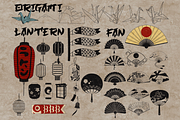 Japan traditional elements Procreate, a Brush Add-On by TheWhiteCatLab (Thumbnail 13 of 20)