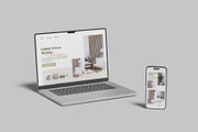 Macbook and iPhone Mockup, a Mac Mockup by lamorastudio (Thumbnail 10 of 11)