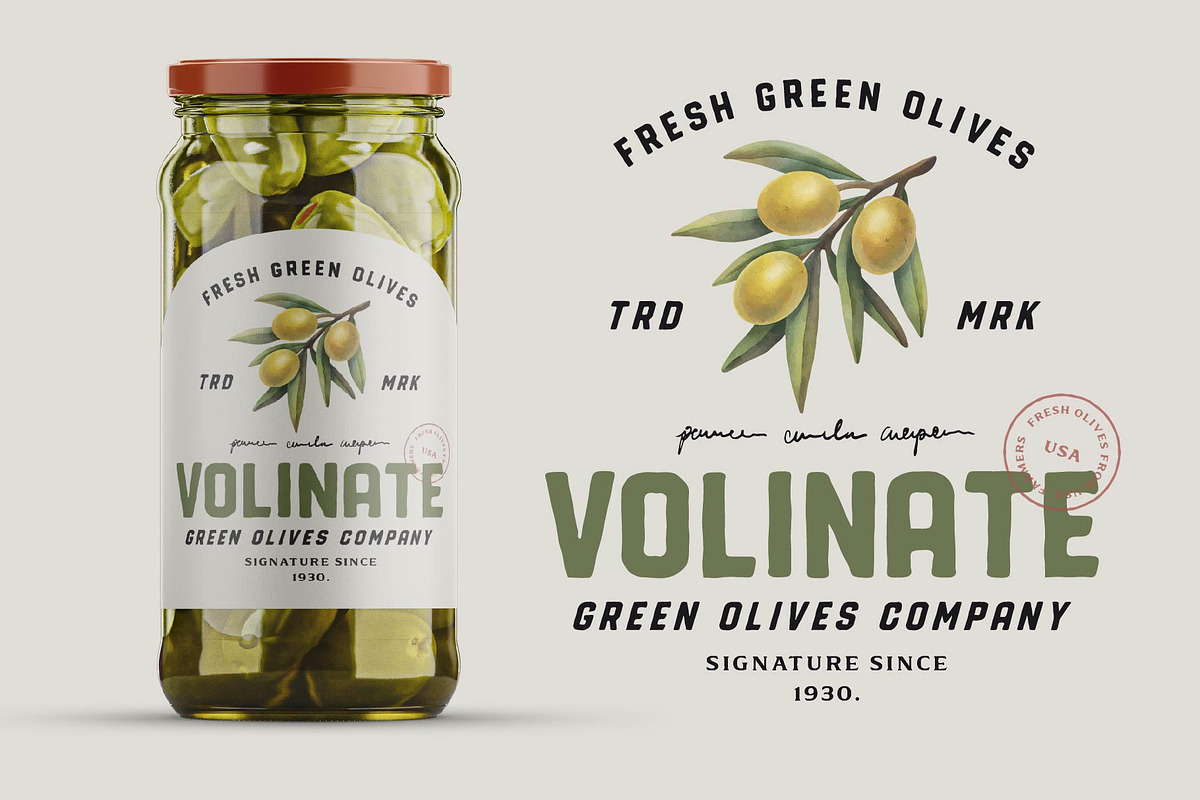 Bystone - Vintage Display Sans Serif, a Sans Serif Font by Illustraly Design (Photo 4 of 7)
