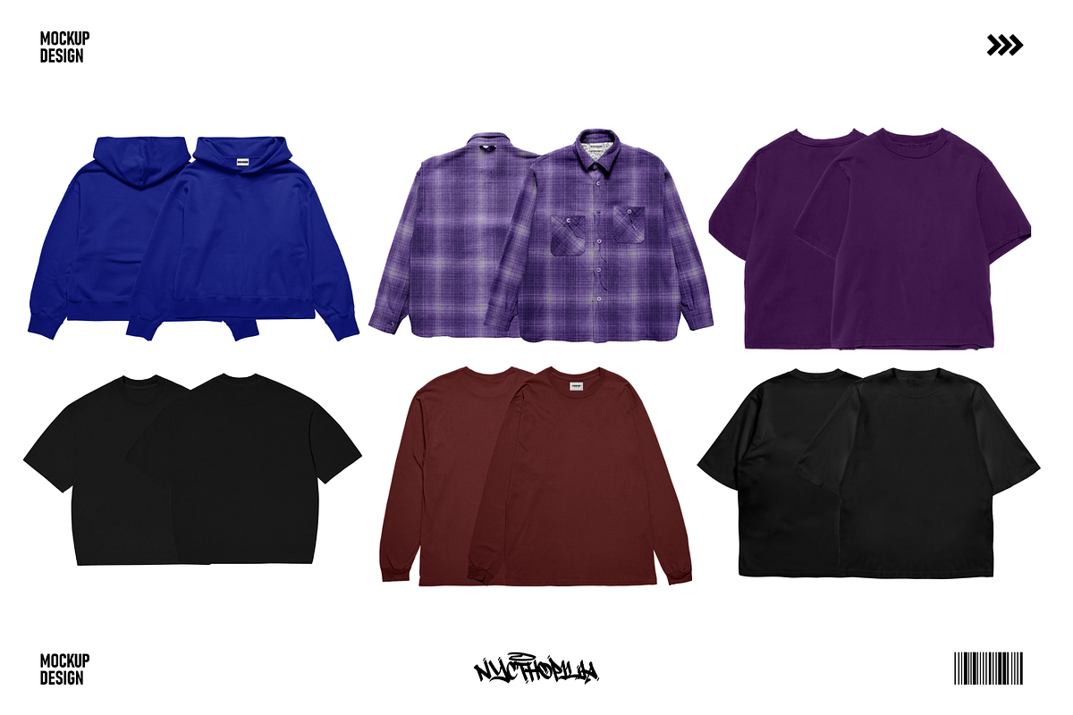 Clothing Mockup Streetwear, a Hoody Mockup by NYCTHOPILIA STUDIO (Photo 8 of 9)