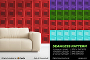 Gradient Squares Geometric Pattern, a Pattern Graphic by Pyopo (Thumbnail 2 of 3)