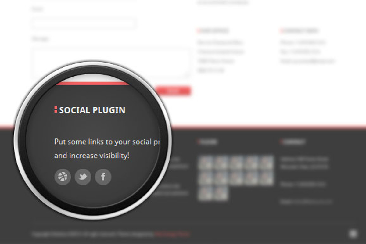 Esthetica - HTML5 & CSS3 Portfolio, a Bootstrap Template by Ministry of Web Design (Photo 5 of 5)