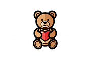 Cute Teddy Bear Love Vector Bundle, an Illustration by Designs_River (Thumbnail 51 of 51)