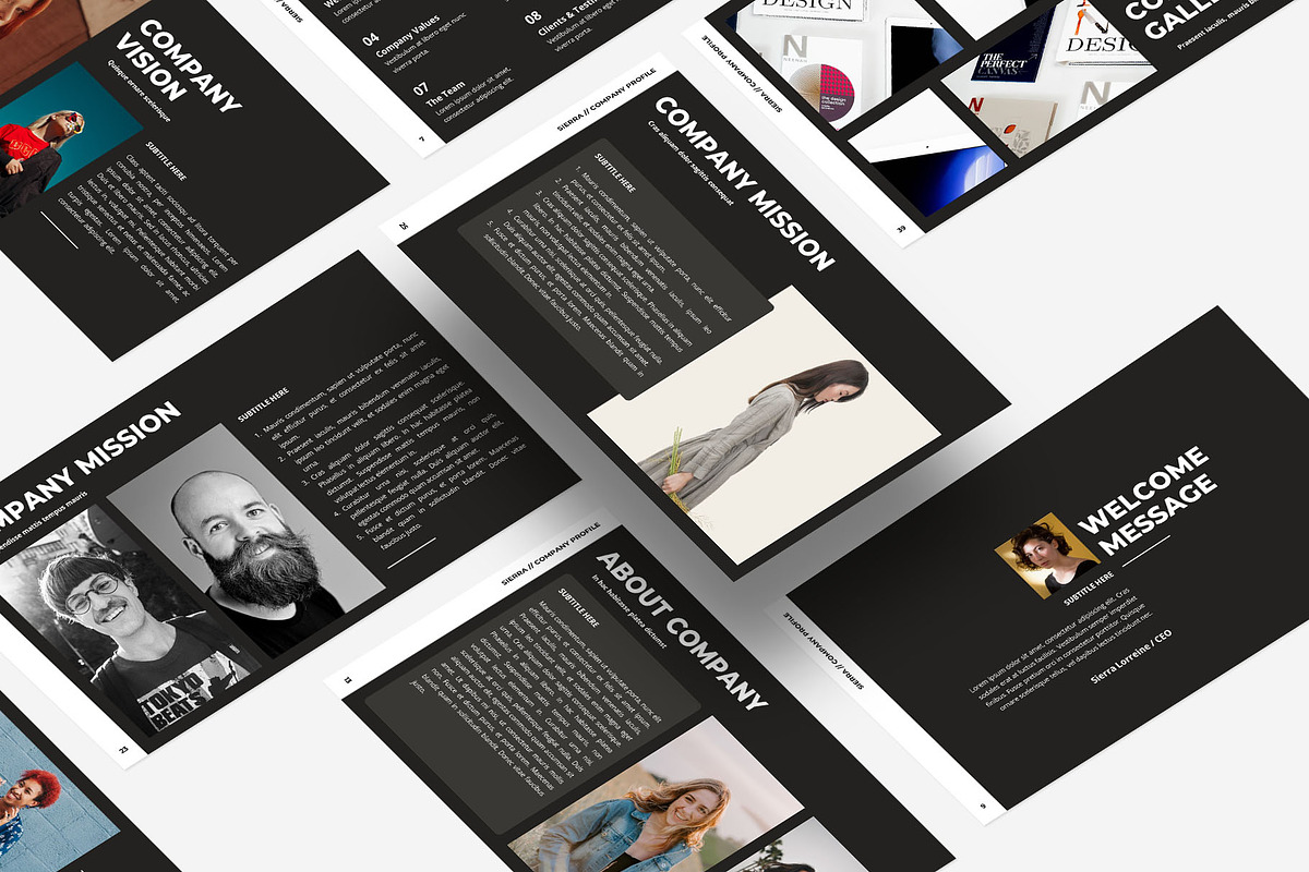 Company Profile Keynote Template, a Presentation Template by Gaize (Photo 10 of 10)