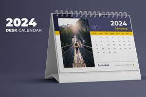 Desk Calendar 2024