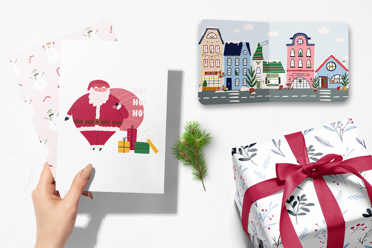 Winter city creator - vector + Canva, a Seasonal Illustration by Valerie (Photo 14 of 16)