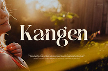 Kangen Elegant Modern Serif Font