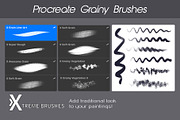 Procreate Texture Brushes BUNDLE!, a Brush Add-On by Extreme Brushes (Thumbnail 10 of 13)