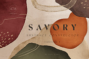 Abstract Watercolor Shapes Textures, a Texture Graphic by Veris Studio (Thumbnail 1 of 12)