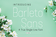 Barleto-A true single line