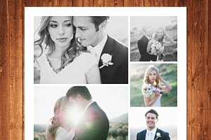 Wedding Templates Photo Collage