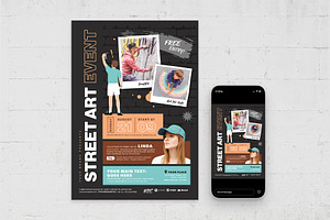 Street Art Event Flyer Template