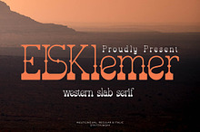 Elsklemer | Western Slab Serif