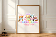 Easter Dogs Family Bunny Sublimation, an Illustration by Daily.Designs (Thumbnail 4 of 4)