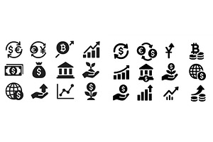 Financial symbols representing, a Finance Illustration by ZinetroN