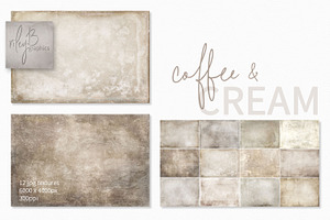 Coffee And Cream Textures