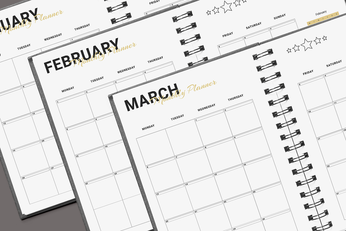 Ultimate Monthly Planner 2026-30, a Stationery Template by Design Zone (Photo 4 of 6)
