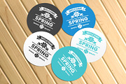 72 SPRING VINTAGE BADGE & RIBBON, a Branding & Logo Template by Toonsteb (Thumbnail 10 of 12)