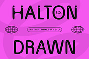 CS Halton Drawn, a Sans Serif Font by Craft Supply Co. (Thumbnail 1 of 8)