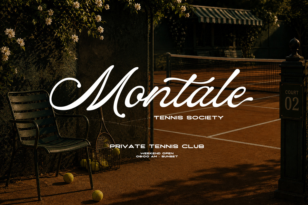 Cenville Edition, a Script Font by StudioRhd (Photo 3 of 8)