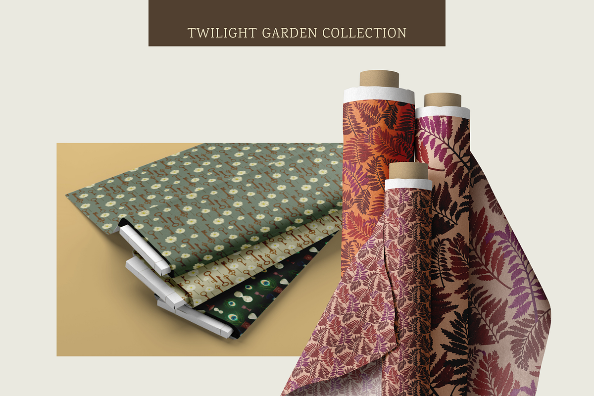 Twilight Garden Vintage Collection, a Decorative Illustration by StudioLapis (Photo 7 of 8)
