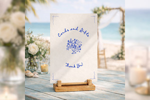 Cards & Gifts Card bd001, a Card Template by TyphoonStudio