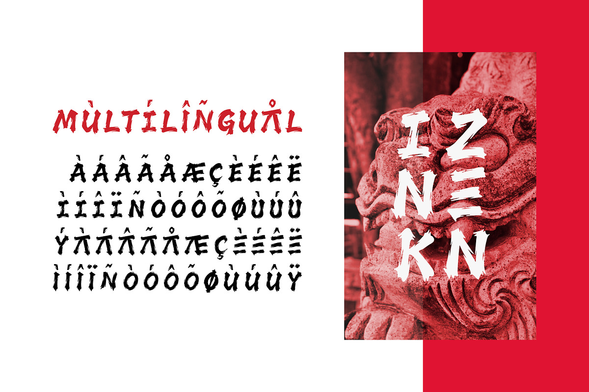 Satori Brush Font - Asian Brush Ink, a Handwritten Font by Nocturnal Workspace (Photo 5 of 6)