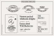 Food Logos & Packaging Kit Vol. 01, a Branding & Logo Template by @designartboard (Thumbnail 6 of 28)