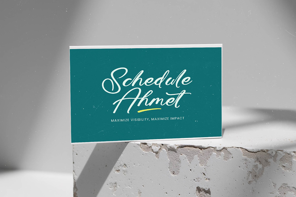 Amlerish Stagnate Bold Handwritten, a Script Font by stylishtype.co (Photo 7 of 20)