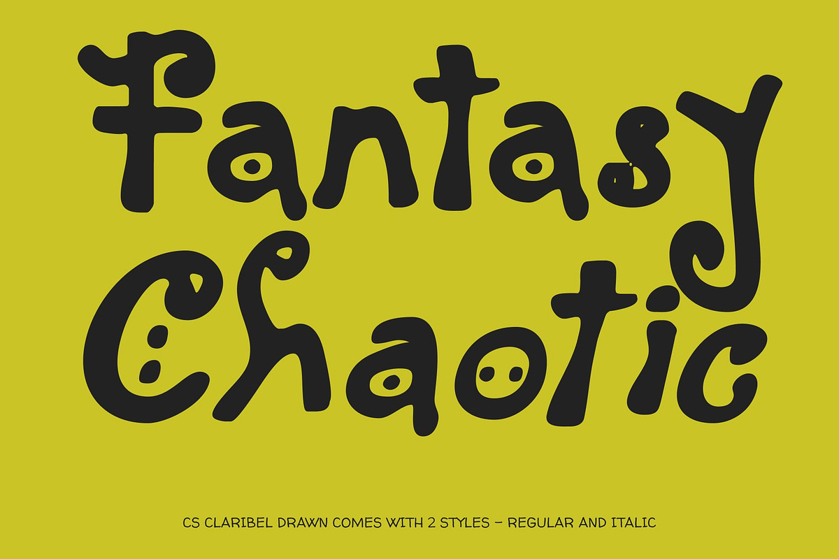 CS Claribel Drawn, a Sans Serif Font by Craft Supply Co. (Photo 4 of 8)