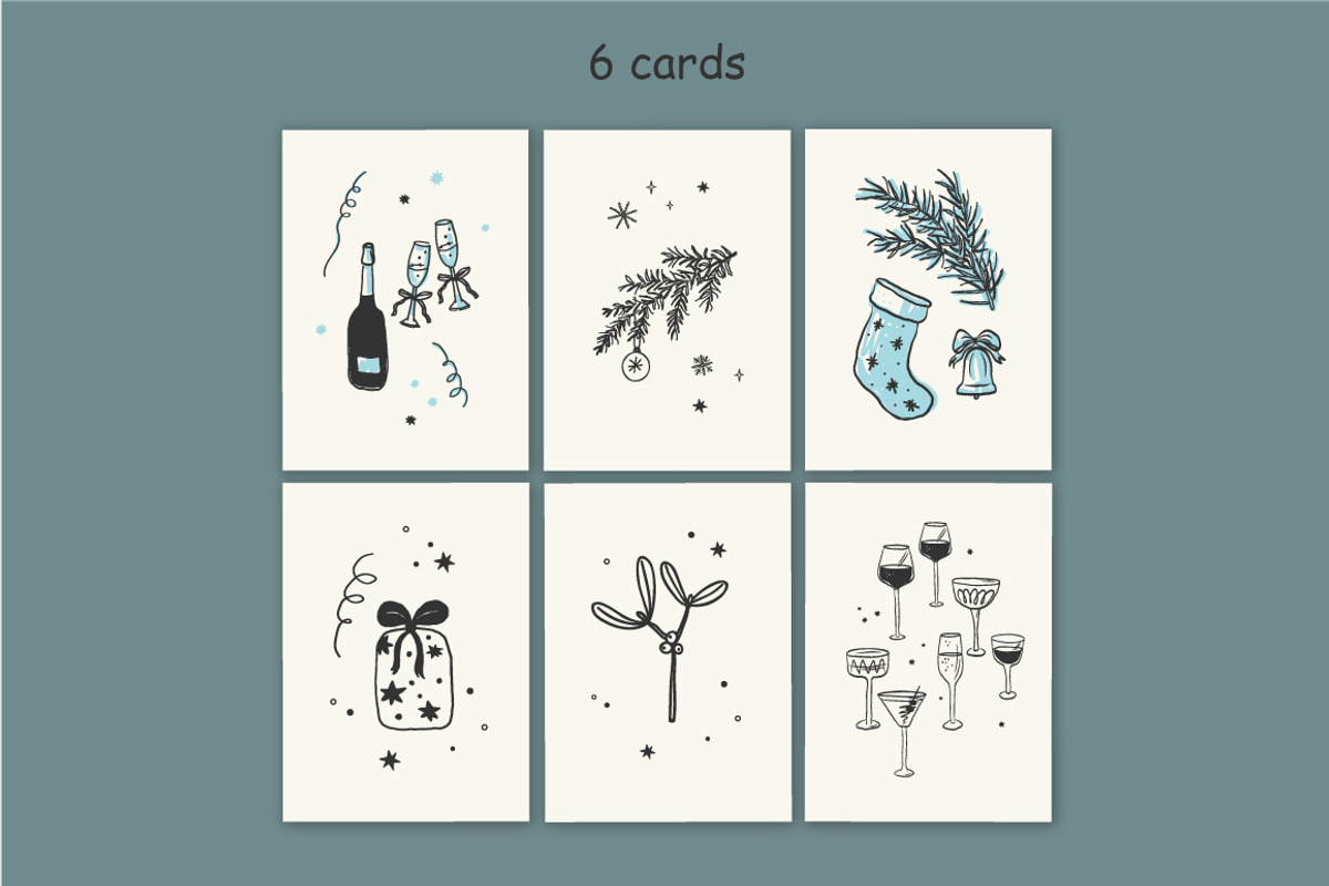 Hand Drawn Christmas Collection, an Object Graphic by Oxi An illustrator (Photo 8 of 9)