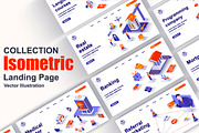 Isometric Landing Page Template, a Templates & Theme by alexdndz (Thumbnail 1 of 31)
